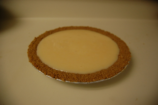 Cantaloupe Cream Pie